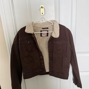 Stoosh Brown Sherpa Jacket